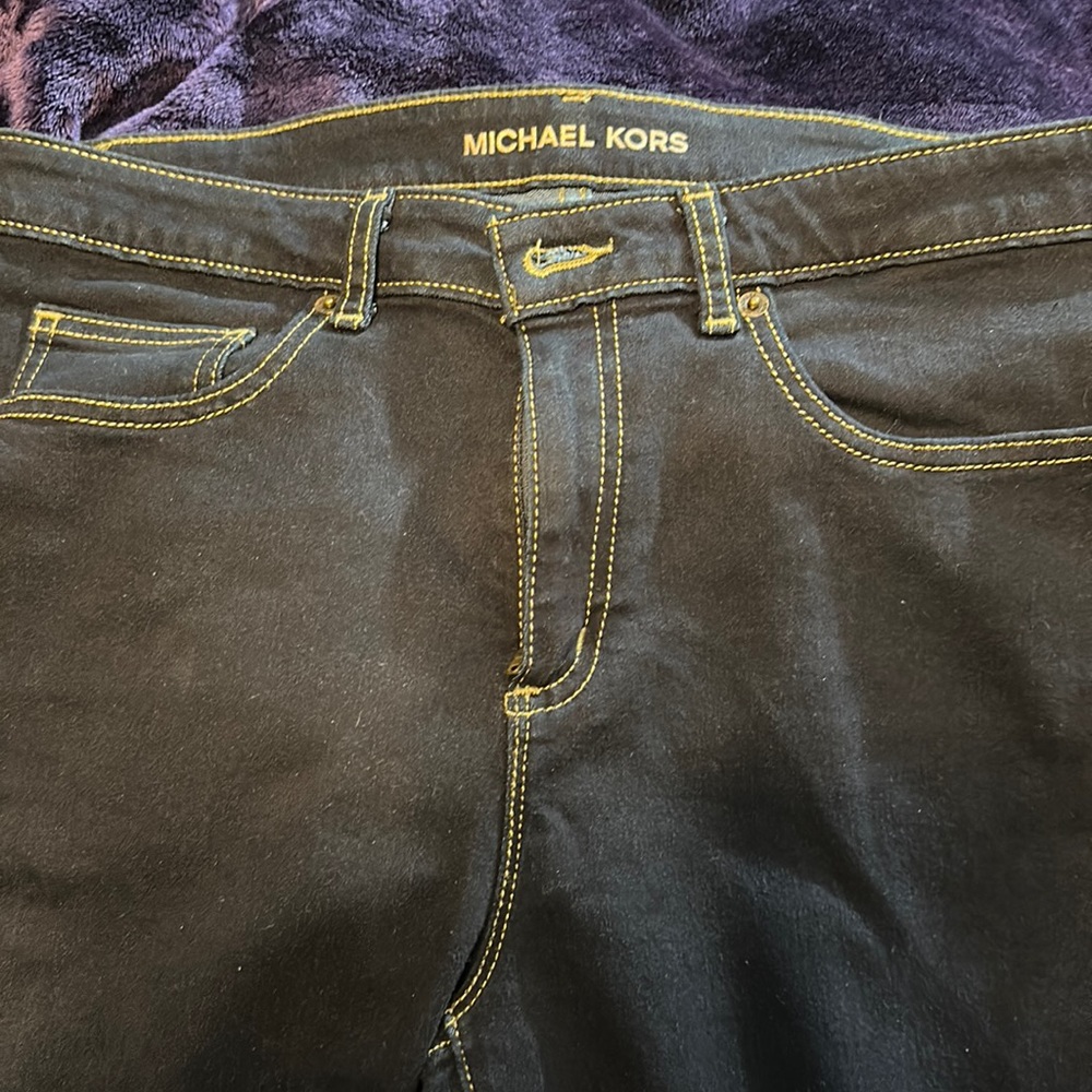 Michael Kors dark skinny jeans